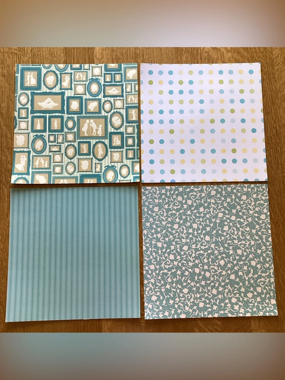 50 Sheets Mixed Lot of 12 x 12 Scrapbook Paper, No Repeats, Lot I